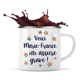Mug personnalisé, idée cadeau pour maman, femme ou collègue. Parfait pour Noël, anniversaire, fête des mères ou Secret Santa.