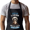 Cadeau Cuisinier cuisinière mère maman papa père mamie papi Vêtement Blouse de protection Barbecue Jardinage Tablier de Travail Tâches ménagères 