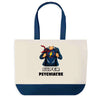 Sac Fête des Mères Mamie Famille Idée Cadeau anniversaire Noël Travail Boulot Métier Départ Retraite Collègue Femme cabas shopping plage