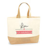 Sac Jute Fête des Mères Fêtes des Pères Mamie Papi Famille Idée Cadeau anniversaire Noël Travail Boulot Métier Départ Retraite Collègue Femme Homme