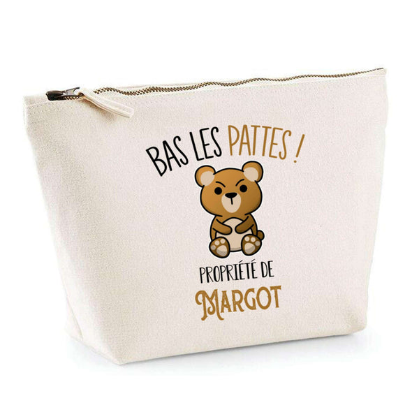 Trousse pochette de rangement maquillage Fête des Mères Mamie Famille Idée Cadeau anniversaire Noël Travail Boulot Métier Départ Retraite Collègue Femme
