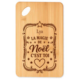 Planche à découper cadeau Noël famille amis papa maman mamie papi, idée cadeau apéro et cuisine, Secret Santa
