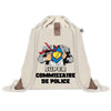 Sac à dos avec pochette Super Commissaire de Police