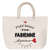 Sac Fête des Mères Mamie Famille Idée Cadeau anniversaire Noël Travail Boulot Métier Départ Retraite Collègue Femme cabas shopping plage