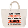 Sac Fête des Mères Mamie Famille Idée Cadeau anniversaire Noël Travail Boulot Métier Départ Retraite Collègue Femme cabas shopping plage