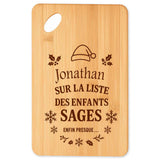 Planche à découper cadeau Noël famille amis papa maman mamie papi, idée cadeau apéro et cuisine, Secret Santa