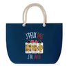 Sac de plage Bleu anse corde J'peux Pas Tarot