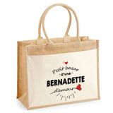 Sac Fête des Mères Mamie MAman Soeur Femme Famille Idée Cadeau anniversaire Noël Travail Boulot Métier Départ Retraite Collègue Femme cabas shopping plage