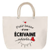 Sac Fête des Mères Mamie Famille Idée Cadeau anniversaire Noël Travail Boulot Métier Départ Retraite Collègue Femme cabas shopping plage