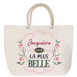 Sac Fête des Mères Mamie Famille Idée Cadeau anniversaire Noël Travail Boulot Métier Départ Retraite Collègue Femme cabas shopping plage