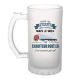 Chope de bière homme personnalisé idée cadeau homme Chope de bière original homme Chope de bière prénom cadeau noël anniversaire secret santa Verre à Bière pinte