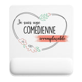 Tapis de souris ergonomique avec repose-poignet, accessoire bureau pour femme et homme, fête des pères, cadeau pas cher, idée cadeau fête des mères, secret santa, départ à la retraite, télétravail et gaming