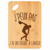 Planche bambou gravée personnalisée femme homme idée cadeau Fête des Mères Fête des Pères apéro papa maman prénom cuisine plateau fromage