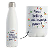 idée cadeau maman fête des mères prénom secret santa anniversaire femme noel gourde écologique
