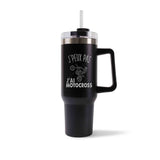 Mug isotherme Noir Motocross J'peux pas