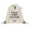 Sac à dos avec pochette Walid Super Collègue