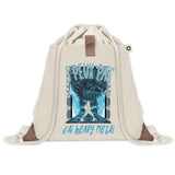 Sac à dos avec pochette J'peux pas Heavy Metal