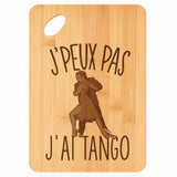 Planche bambou gravée personnalisée femme homme idée cadeau Fête des Mères Fête des Pères apéro papa maman prénom cuisine plateau fromage