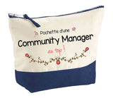 Pochette Trousse Fête des Mères Fêtes des Pères Mamie Papi Famille Idée Cadeau anniversaire Noël Travail Boulot Métier Départ Retraite Collègue Femme Homme