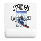 Tapis de souris ergonomique avec repose-poignet, accessoire bureau pour femme et homme, fête des pères, cadeau pas cher, idée cadeau fête des mères, secret santa, départ à la retraite, télétravail et gaming