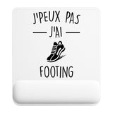 Tapis de souris ergonomique avec repose-poignet, accessoire bureau pour femme et homme, fête des pères, cadeau pas cher, idée cadeau fête des mères, secret santa, départ à la retraite, télétravail et gaming