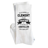 Chaussettes originales en coton, idée cadeau drôle tendance mère maman papa père mamie papi anniversaire noel 