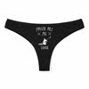 Culotte Tanga Personnalisé Femme Kayak Kopia Jpeux Pas - sous-Vêtement Coton Idée Cadeau Humour Saint Valentin Anniversaire