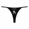 String Femme Horse Jpeux Pas - sous-Vêtement Coton Idée Cadeau Humour Saint Valentin Anniversaire