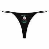 String Femme Estelle Pas Touche - sous-Vêtement Coton Idée Cadeau Humour Saint Valentin Anniversaire