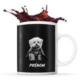 Mug personnalisable Prénom bichon maltais