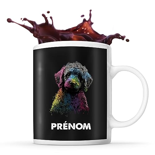 Mug personnalisable Prénom Caniche