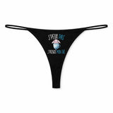 String Femme The Jpeux Pas - sous-Vêtement Coton Idée Cadeau Humour Saint Valentin Anniversaire