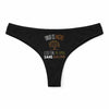Culotte Tanga Personnalisé Femme Genealogie Kopia Jpeux Pas - sous-Vêtement Coton Idée Cadeau Humour Saint Valentin Anniversaire