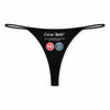 String Femme Motocross - sous-Vêtement Coton Idée Cadeau Humour Saint Valentin Anniversaire