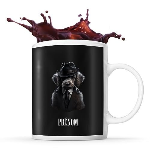 Mug personnalisable Prénom Caniche