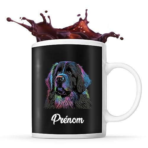 Mug personnalisable Prénom Terre-Neuve