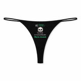 String Femme Marie-Annick Pas Touche - sous-Vêtement Coton Idée Cadeau Humour Saint Valentin Anniversaire