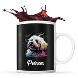 Mug personnalisable Prénom Coton de Tuléar