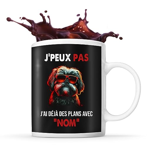 Mug personnalisable Prénom Shih Tzu