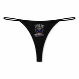 String Femme E-Sport Pro Gamer Jpeux Pas - sous-Vêtement Coton Idée Cadeau Humour Saint Valentin Anniversaire