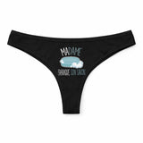 Culotte Tanga Personnalisé Femme Fabrication Savon Kopia Jpeux Pas - sous-Vêtement Coton Idée Cadeau Humour Saint Valentin Anniversaire