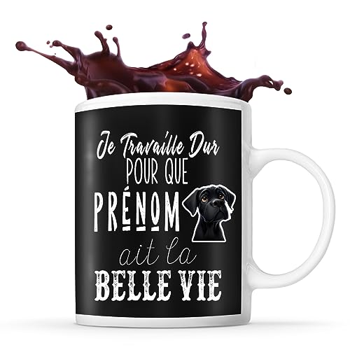 Mug personnalisable Prénom Cane Corso