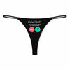 String Femme Vin - sous-Vêtement Coton Idée Cadeau Humour Saint Valentin Anniversaire