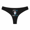 Culotte Tanga Personnalisé Femme The Kopia Jpeux Pas - sous-Vêtement Coton Idée Cadeau Humour Saint Valentin Anniversaire
