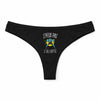 Culotte Tanga Personnalisé Femme Lutte Kopia Jpeux Pas - sous-Vêtement Coton Idée Cadeau Humour Saint Valentin Anniversaire