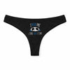 Culotte Tanga Personnalisé Femme Apnee sous L_Eau Kopia Jpeux Pas - sous-Vêtement Coton Idée Cadeau Humour Saint Valentin Anniversaire