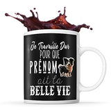 Copie de Mug personnalisable Prénom berger de beauce