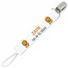 Attache tétine pour prénom Zayn – Roi de la tétine | Cadeau naissance bébé garçon personnalisé
