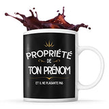Mug personnalisable Prénom Propriété - Planetee
