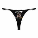 String Femme Fabrication de Bijoux - sous-Vêtement Coton Idée Cadeau Humour Saint Valentin Anniversaire